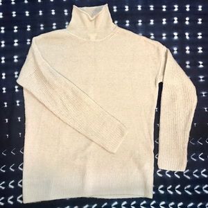 J. Crew Drop-shoulder turtleneck sweater